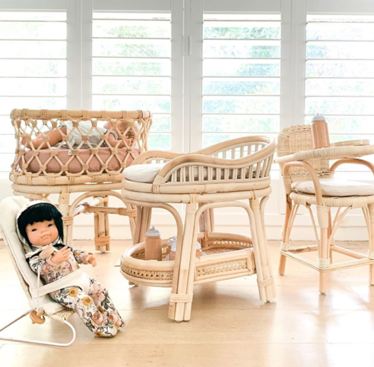 Tiny harlow doll high chair hotsell