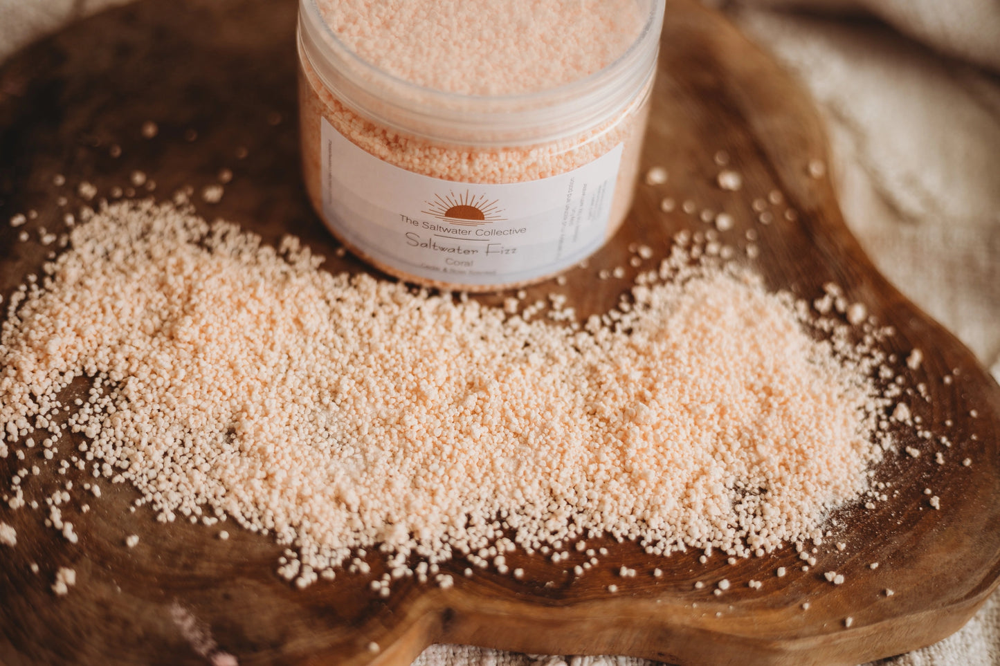 Saltwater Fizz - Medium 250gms - Coral