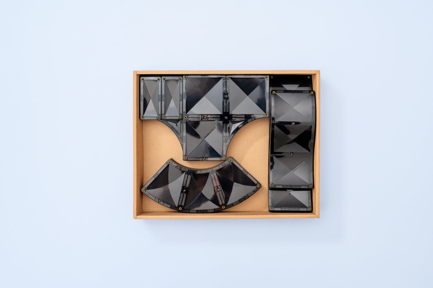 Magnetic Tiles - 16 pc Ramps and Intersections Pack