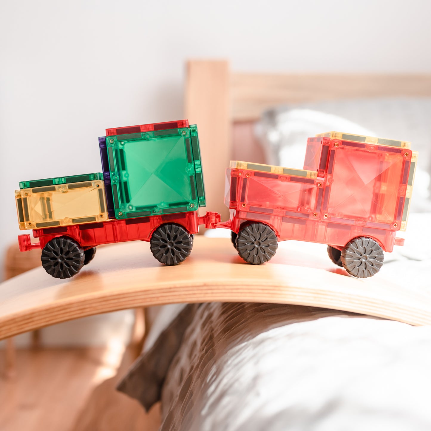 Magnetic Tiles - 24 pc Rainbow Motion Pack