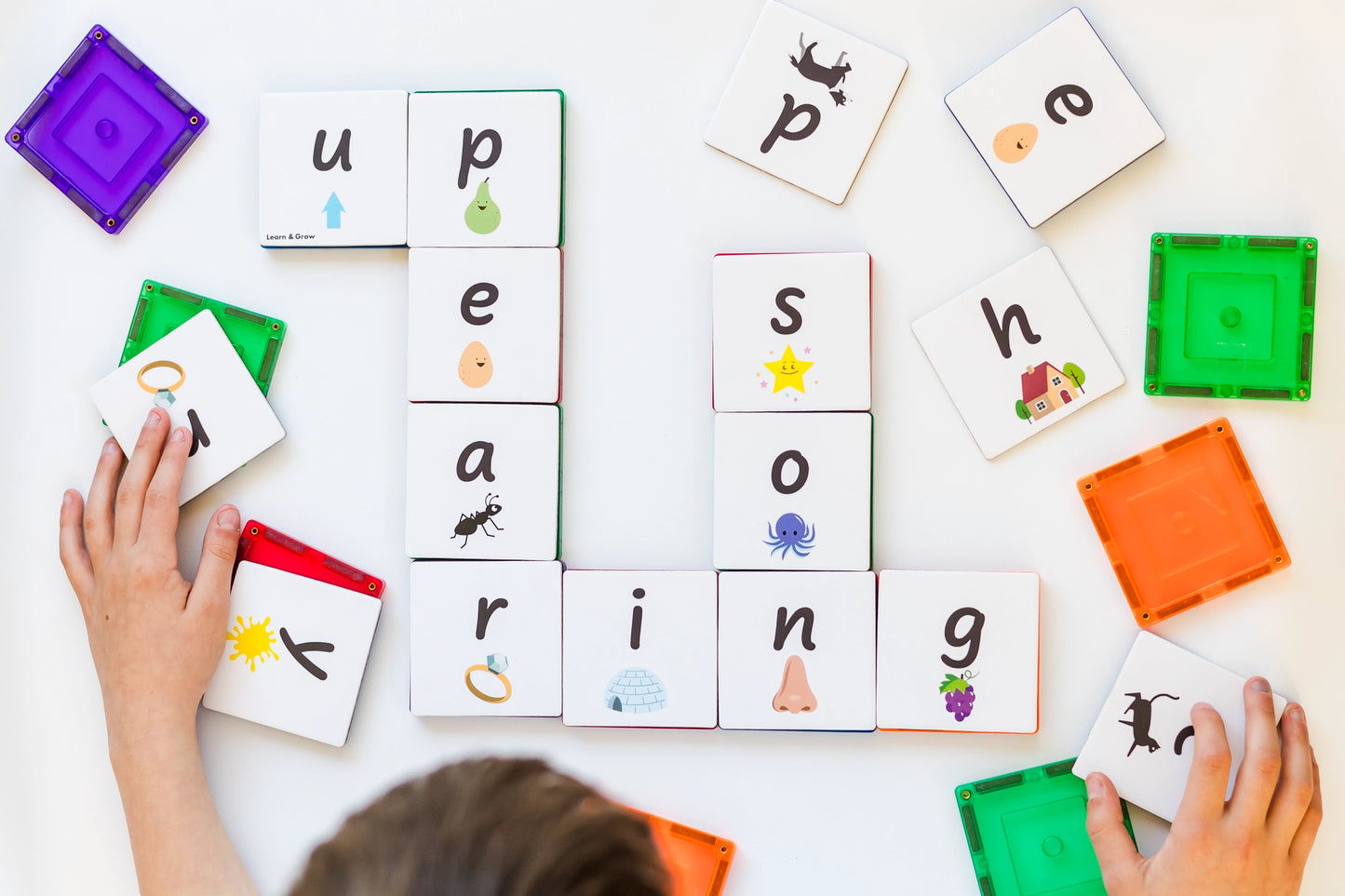 Magnetic Tile Topper - Alphabet Lower Case Pack