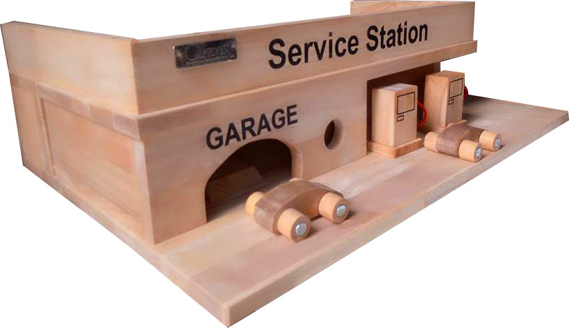 Wooden Service Station