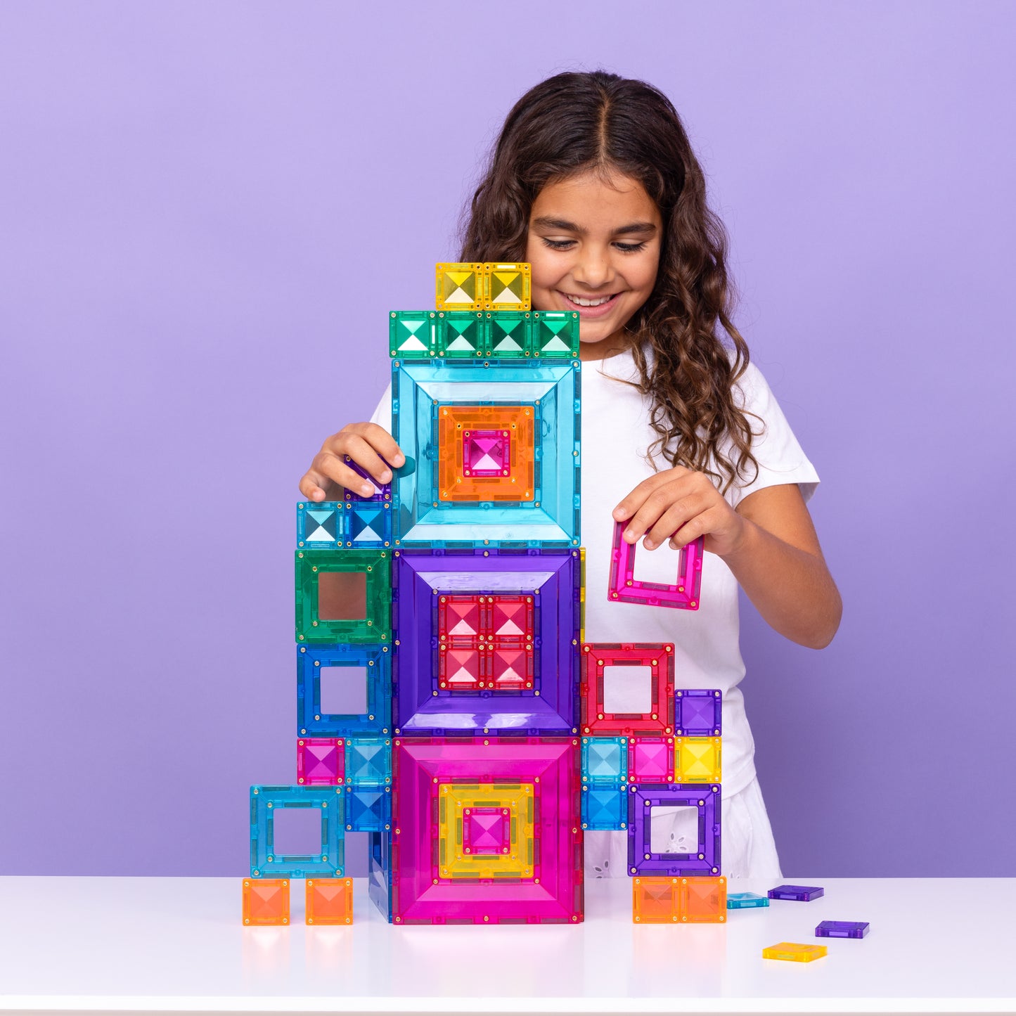 Connetix Magnetic Tiles - 48pc Portal Pack - Brights - NEW!!!