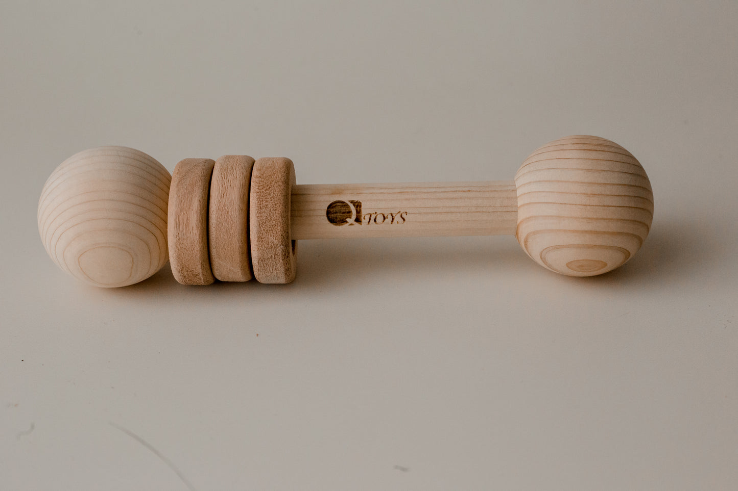Wooden Grasping Rattle