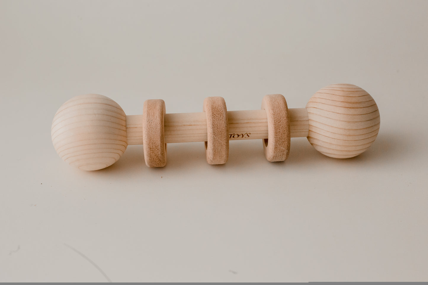 Wooden Grasping Rattle