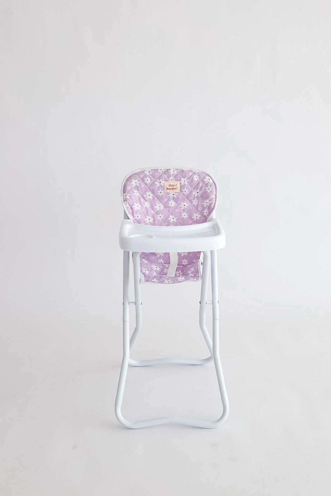 PRE ORDER - Doll's High Chair - Lilac Daisy