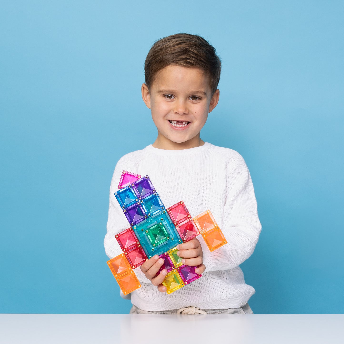 Connetix Magnetic Tiles - 48pc Portal Pack - Brights - NEW!!!