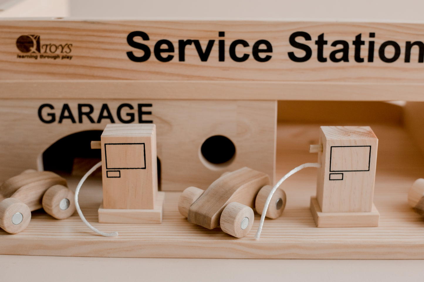 Wooden Service Station