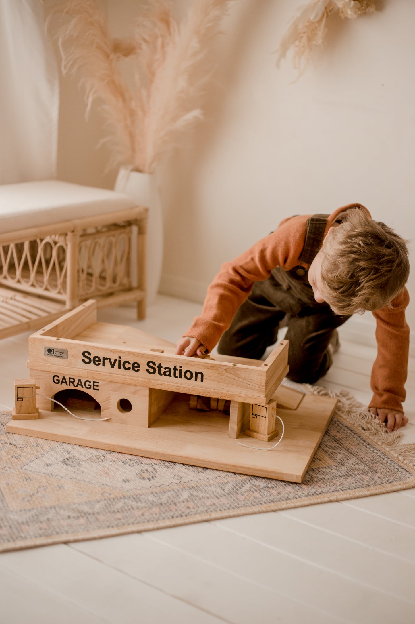 Wooden Service Station