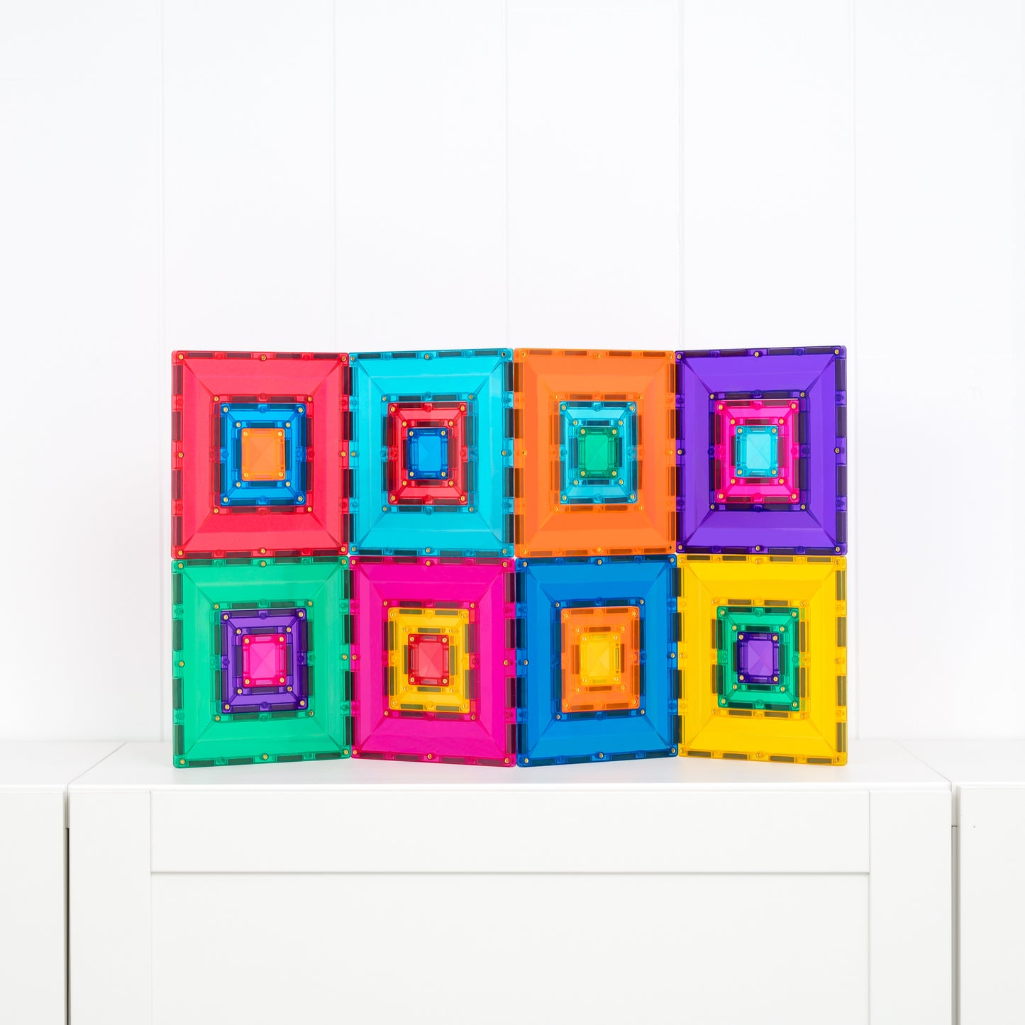 Connetix Magnetic Tiles - 48pc Portal Pack - Brights - NEW!!!