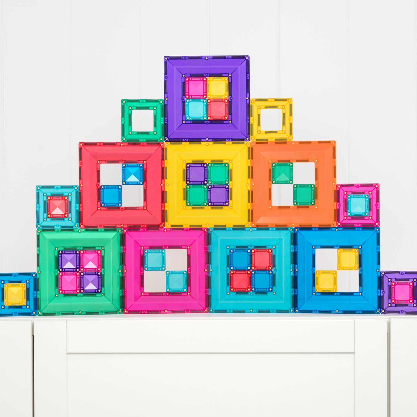 Connetix Magnetic Tiles - 48pc Portal Pack - Brights - NEW!!!