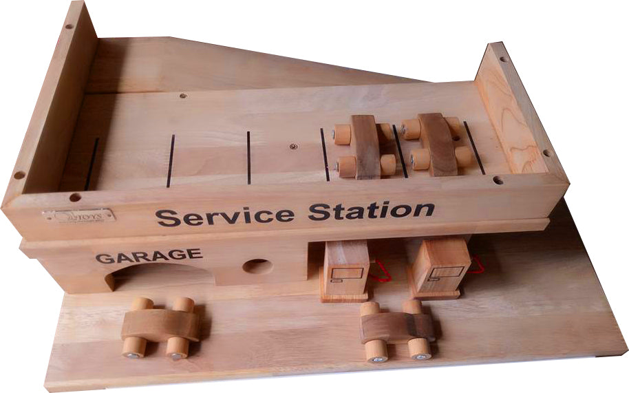 Wooden Service Station