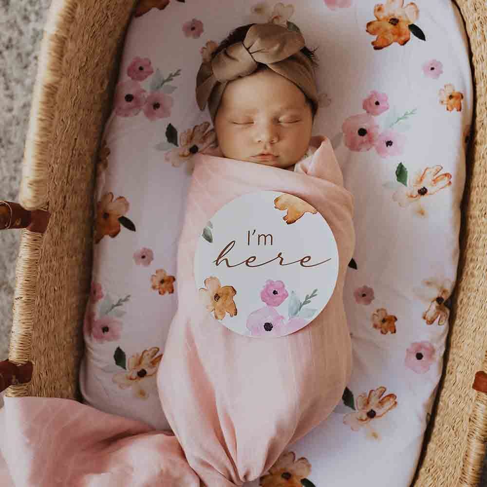 Muslin Wrap - Musk Pink