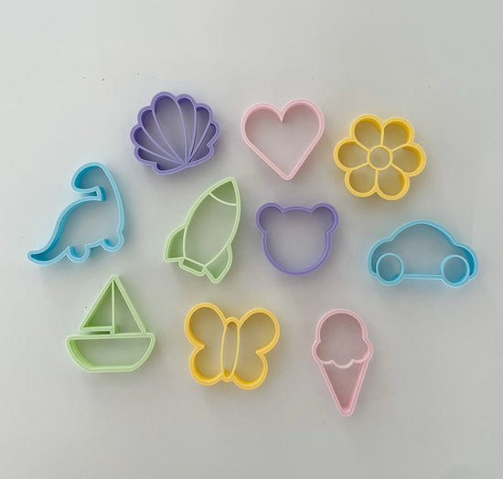Eco Cutter Set - Assorted Colour Set of 10