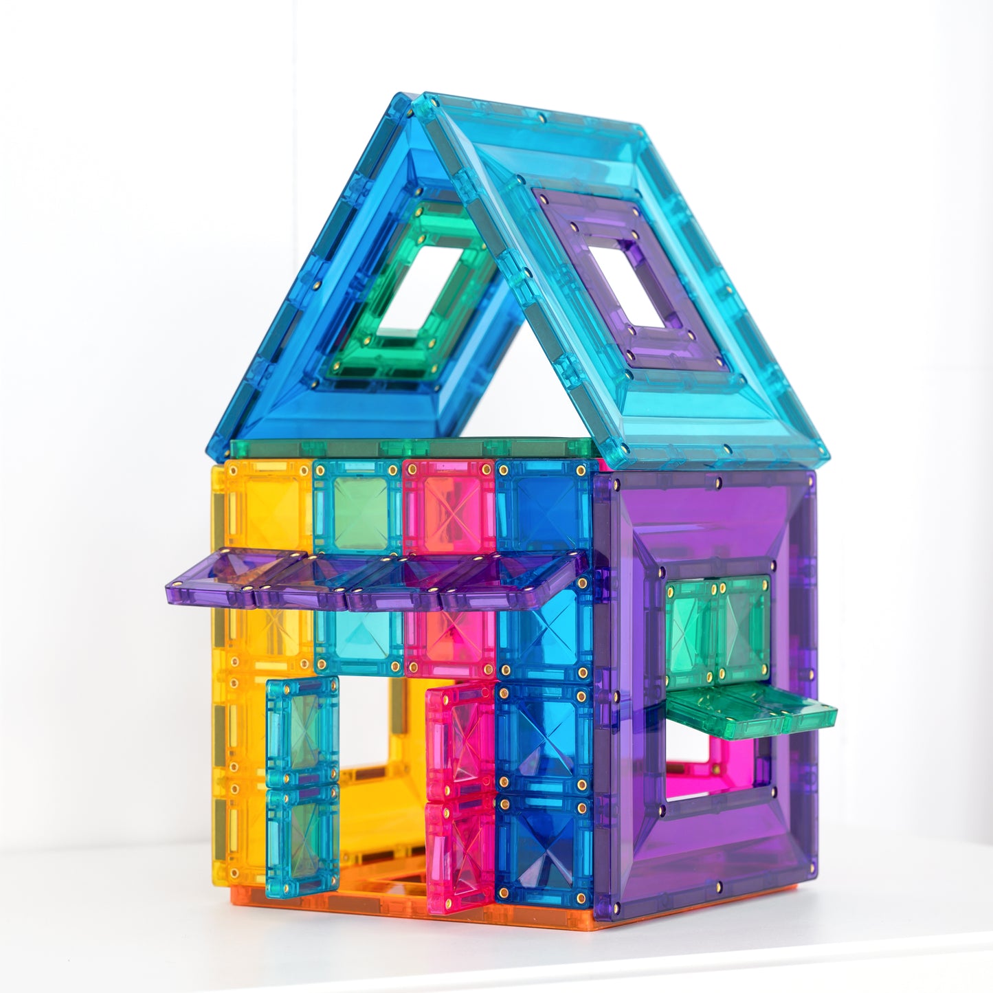 Connetix Magnetic Tiles - 48pc Portal Pack - Brights - NEW!!!