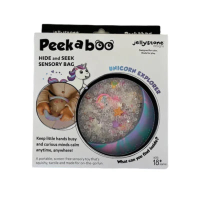 Peekaboo Sensory Bag - Unicorn