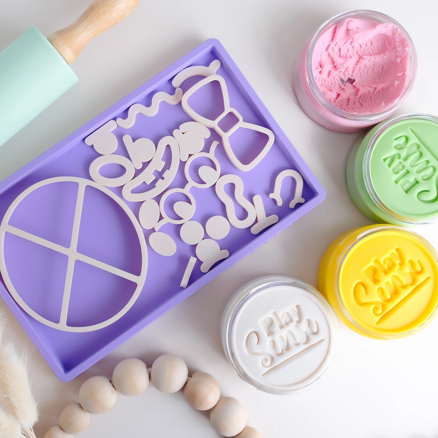 PRE ORDER - Eco Funny Faces - Beige