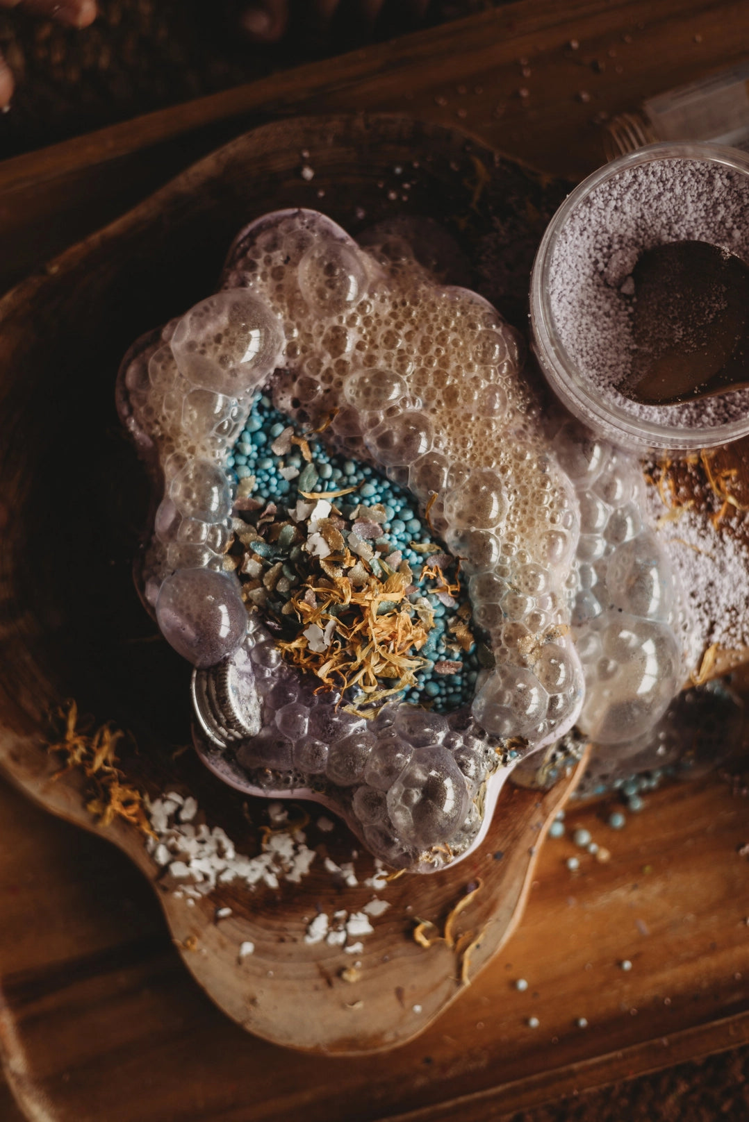 Potion Play Add Ons - Sea Salt Shimmers 200gms - Violet Skies
