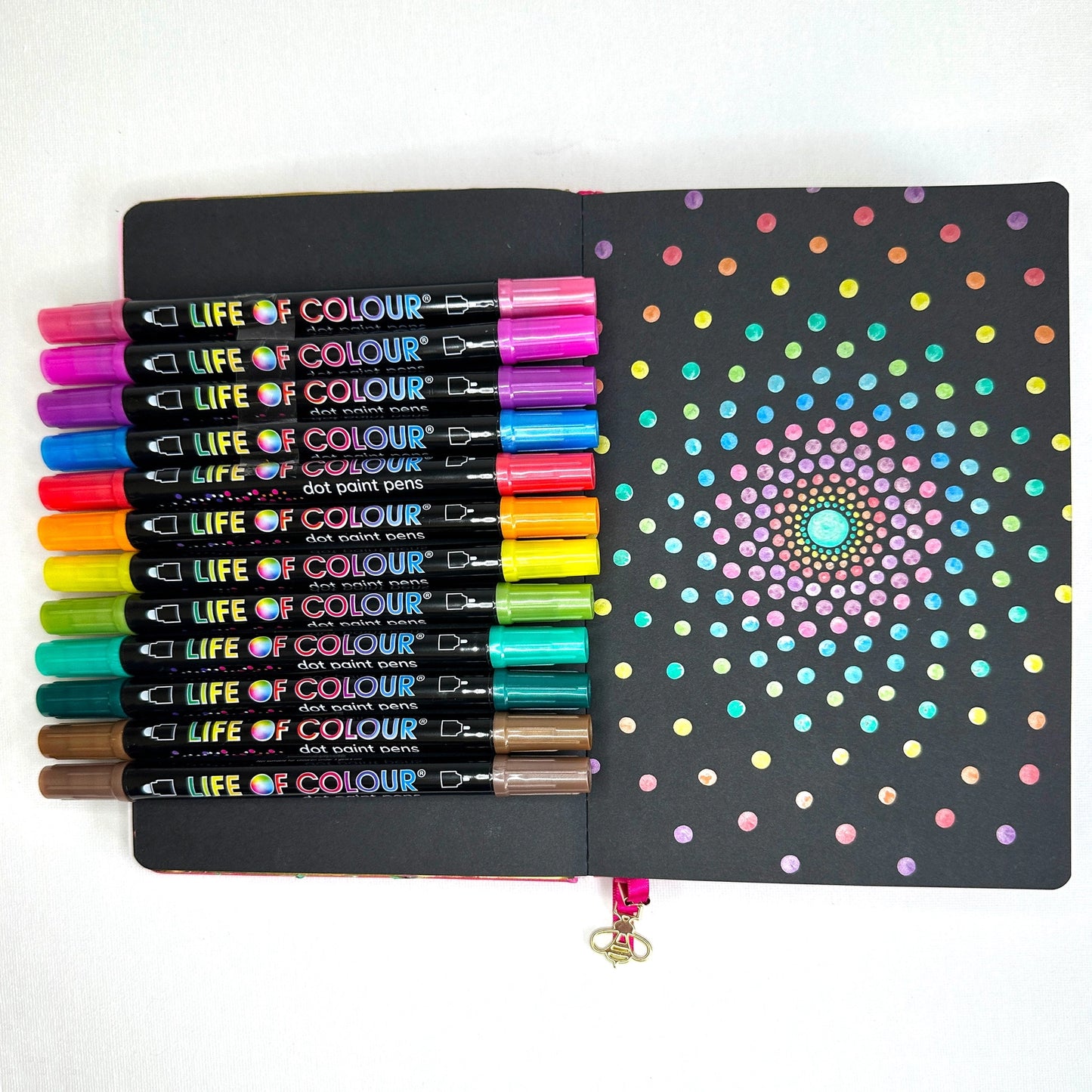 Dot Markers Acrylic Paint Pens - Set of 12 - Metallic