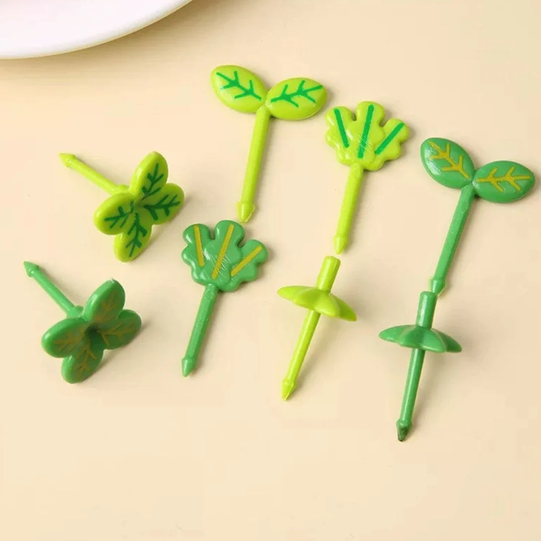 Food Picks - Four Leaf Clover - 8 piece