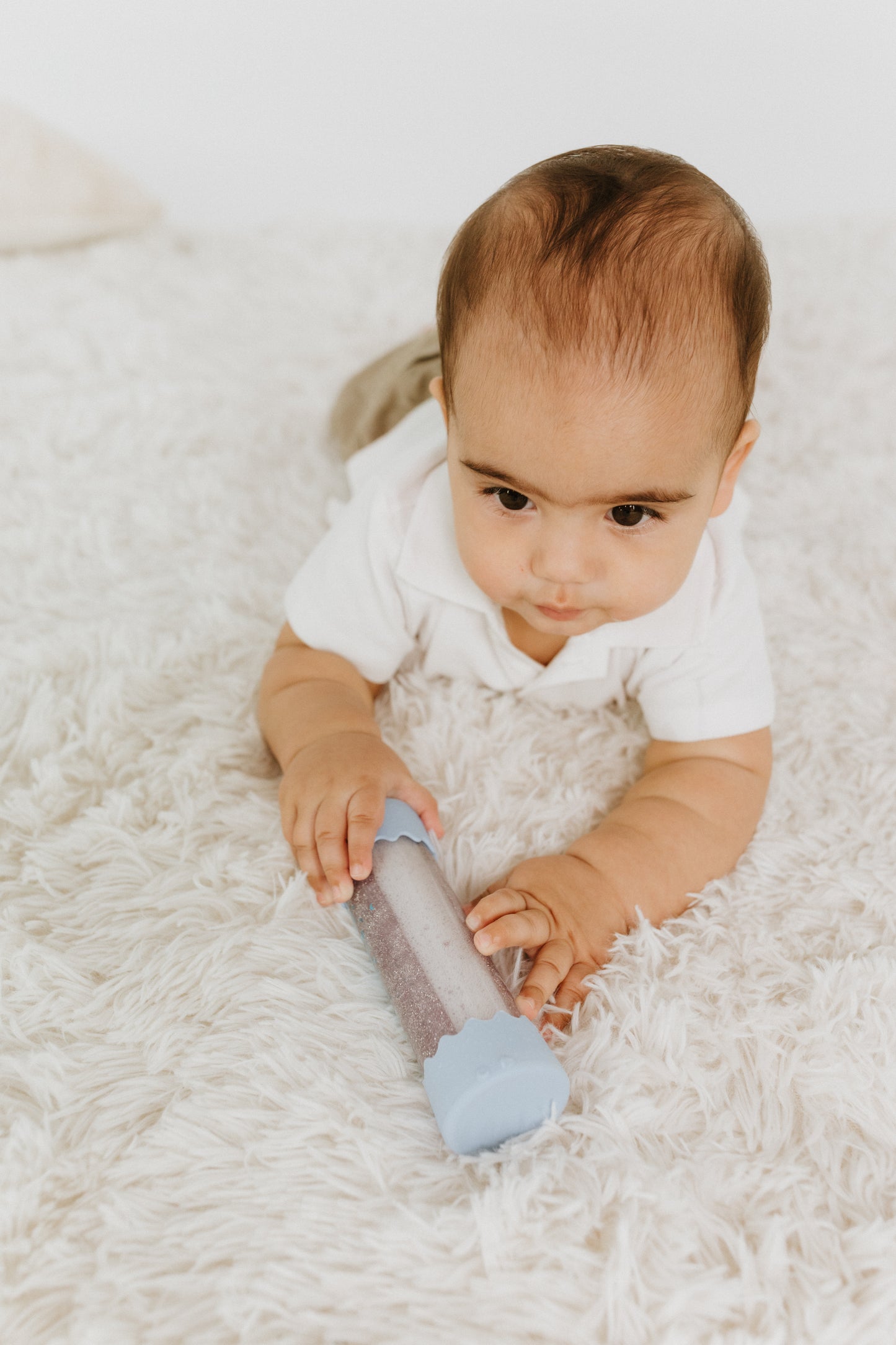 Baby Calm Down Bottle - Soft Blue