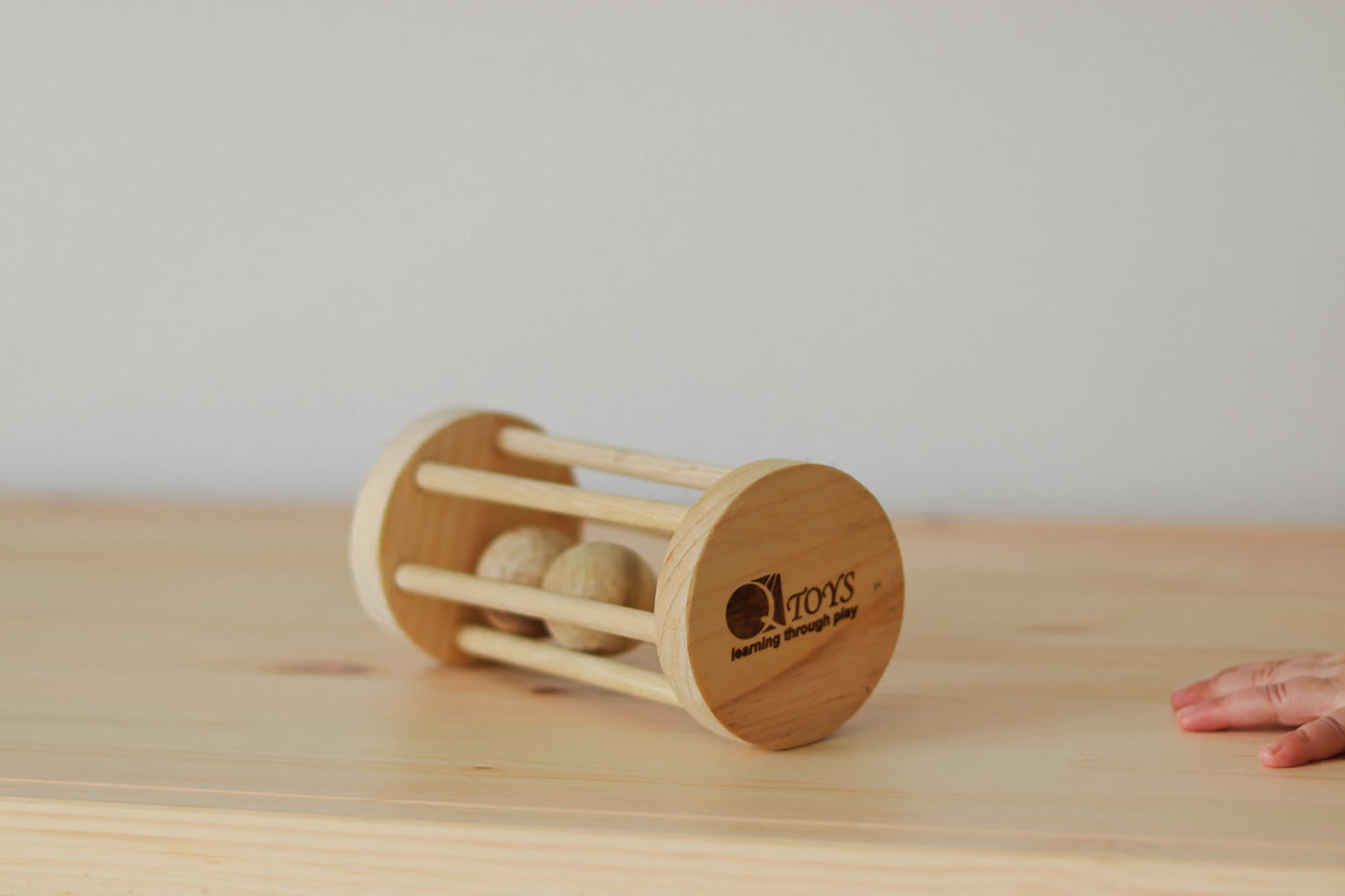Wooden Ball Rattle