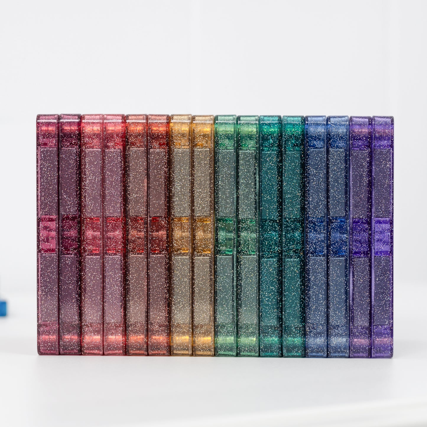 Connetix Magnetic Tiles - 48pc Glitter Pack - Castle - NEW!!!