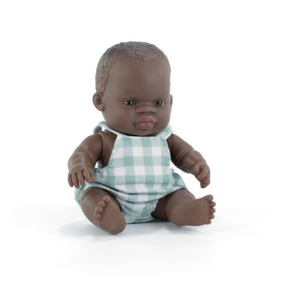 Miniland Doll 21cm African - Boy - Clothed - My Friends & Me
