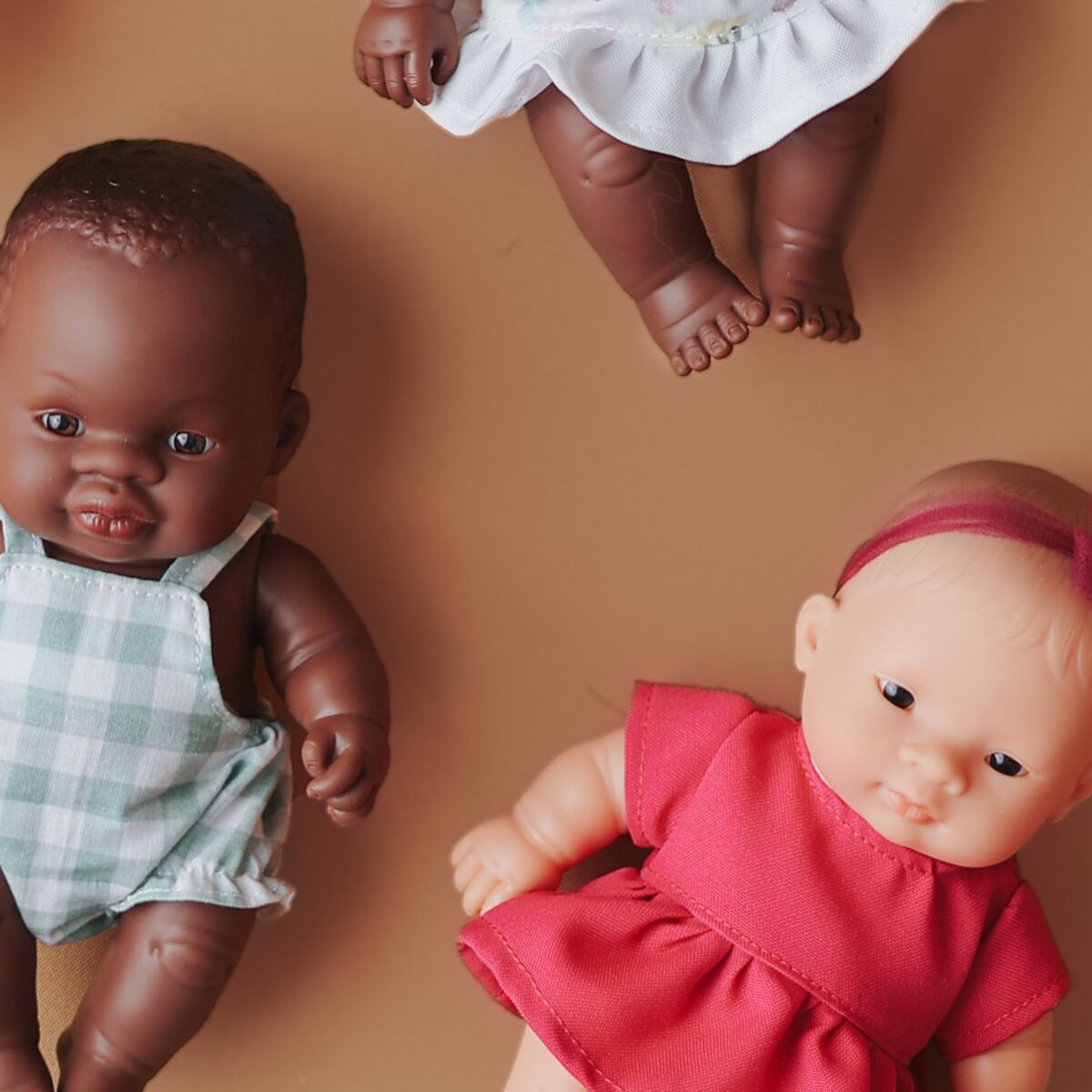 Miniland Doll 21cm African - Boy - Clothed - My Friends & Me