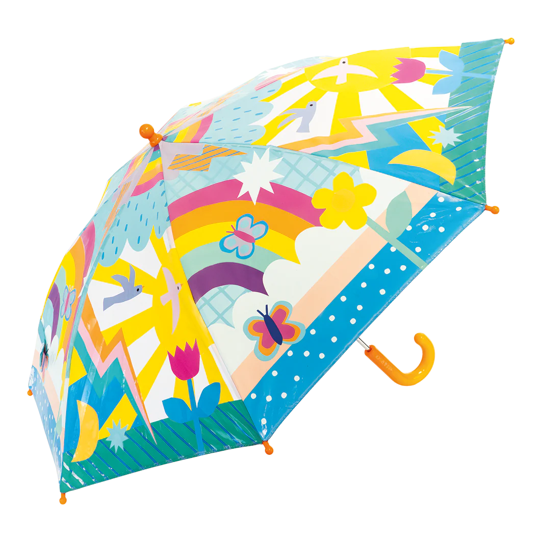 Large Colour Changing Umbrella - Rainbows