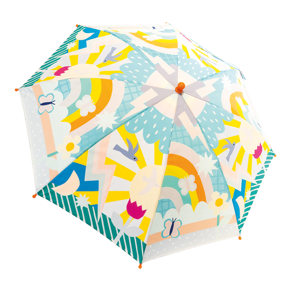 Large Colour Changing Umbrella - Rainbows