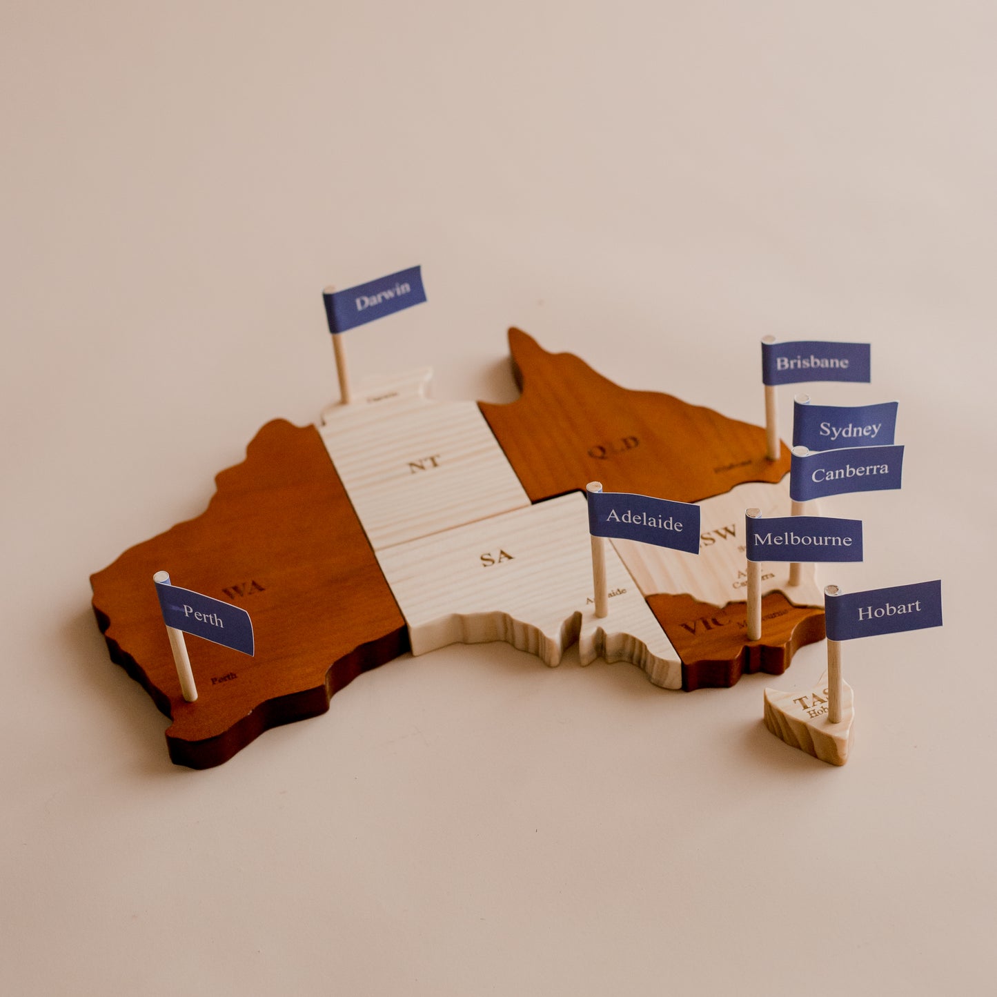Australian Map Puzzle Play Set