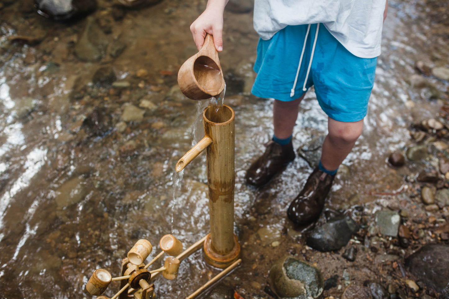 Bamboo Water Mill