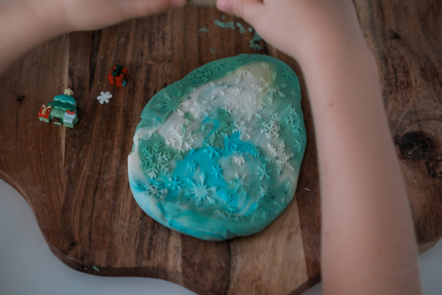 Pattern Play dough Roller - Snowflake