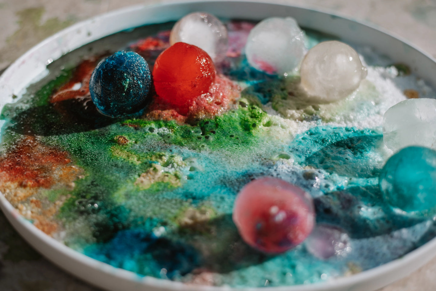 Saltwater Fizz - Medium 250gms - Seafoam White