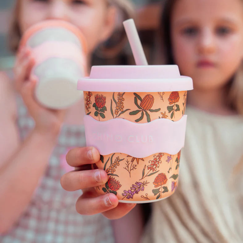 Kids 8oz Chino Cup - Australian Wildflowers