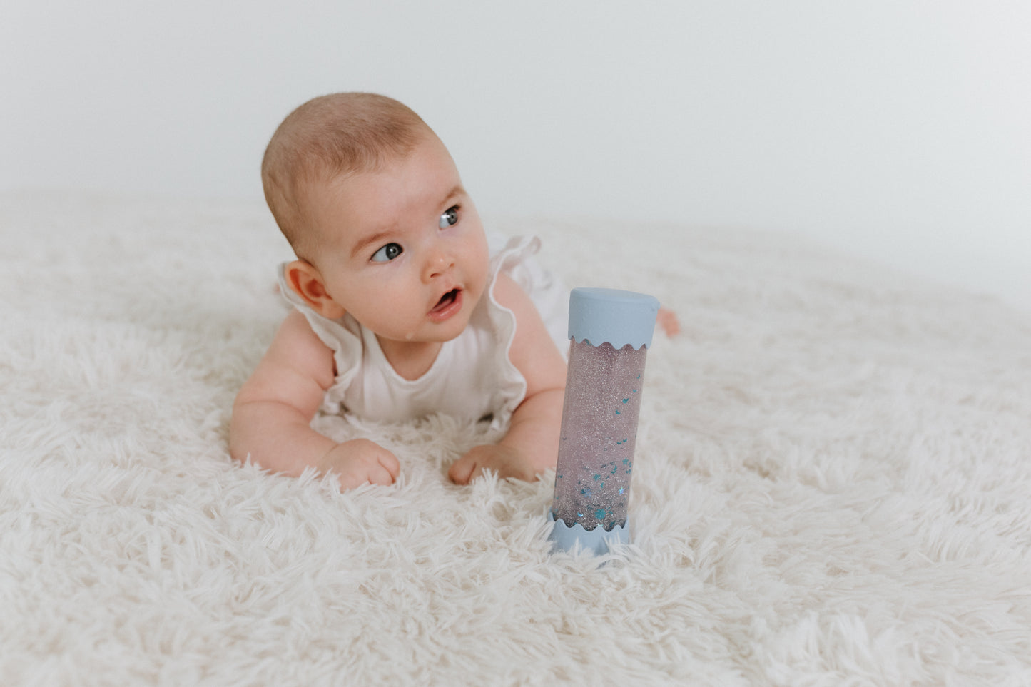 Baby Calm Down Bottle - Soft Blue