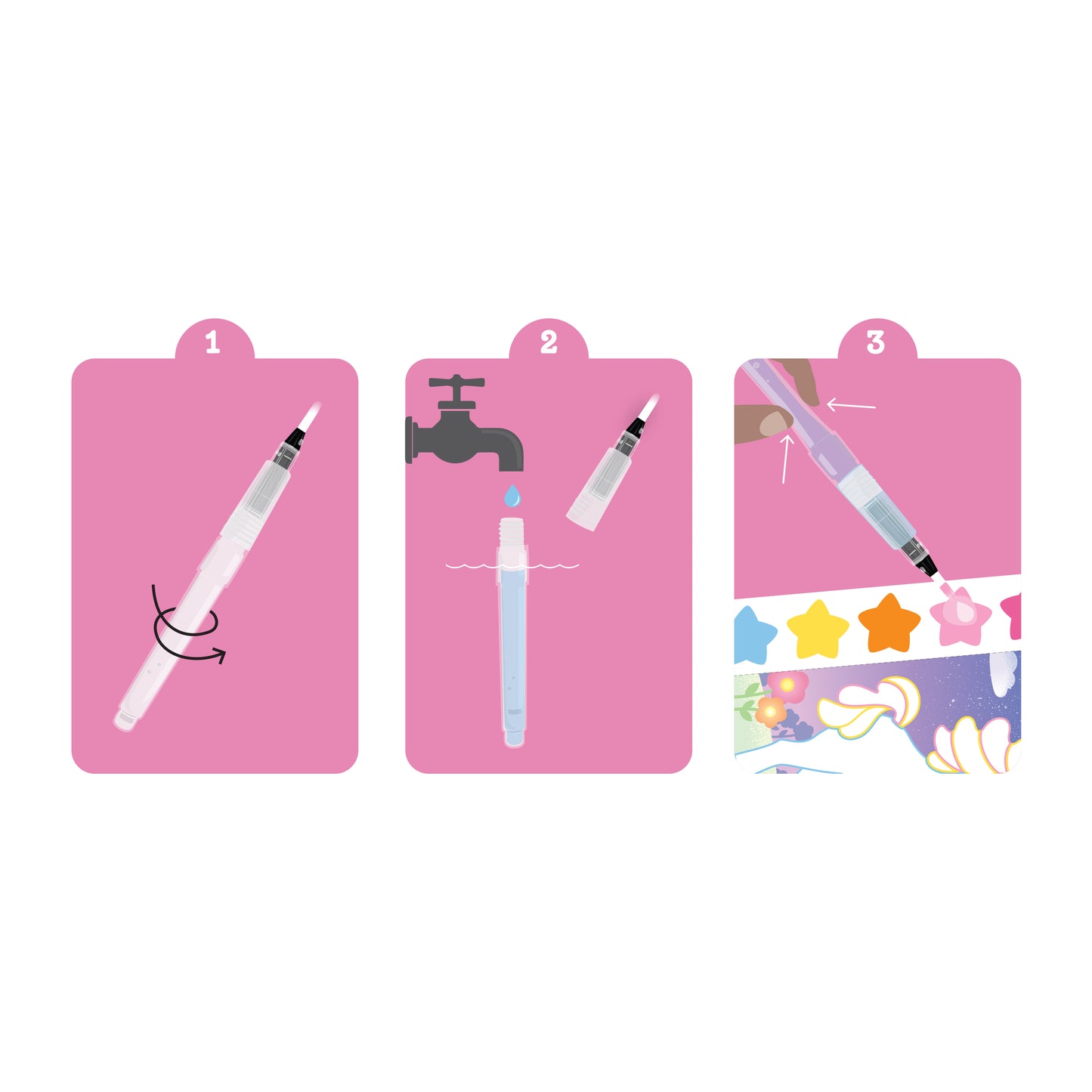 Paint a Picture Set - Unicorn Skies