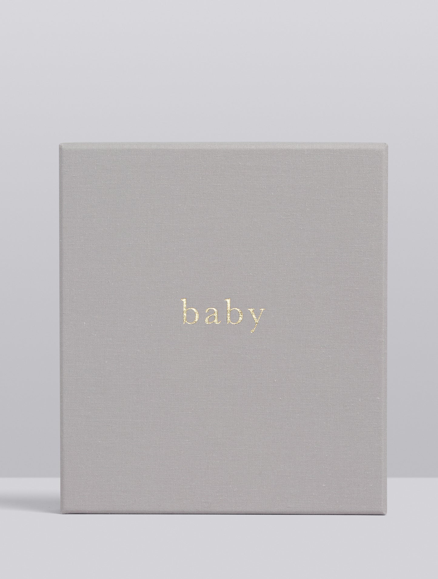 Baby - Your First Five Years Keepsake Box and Journal - Grey