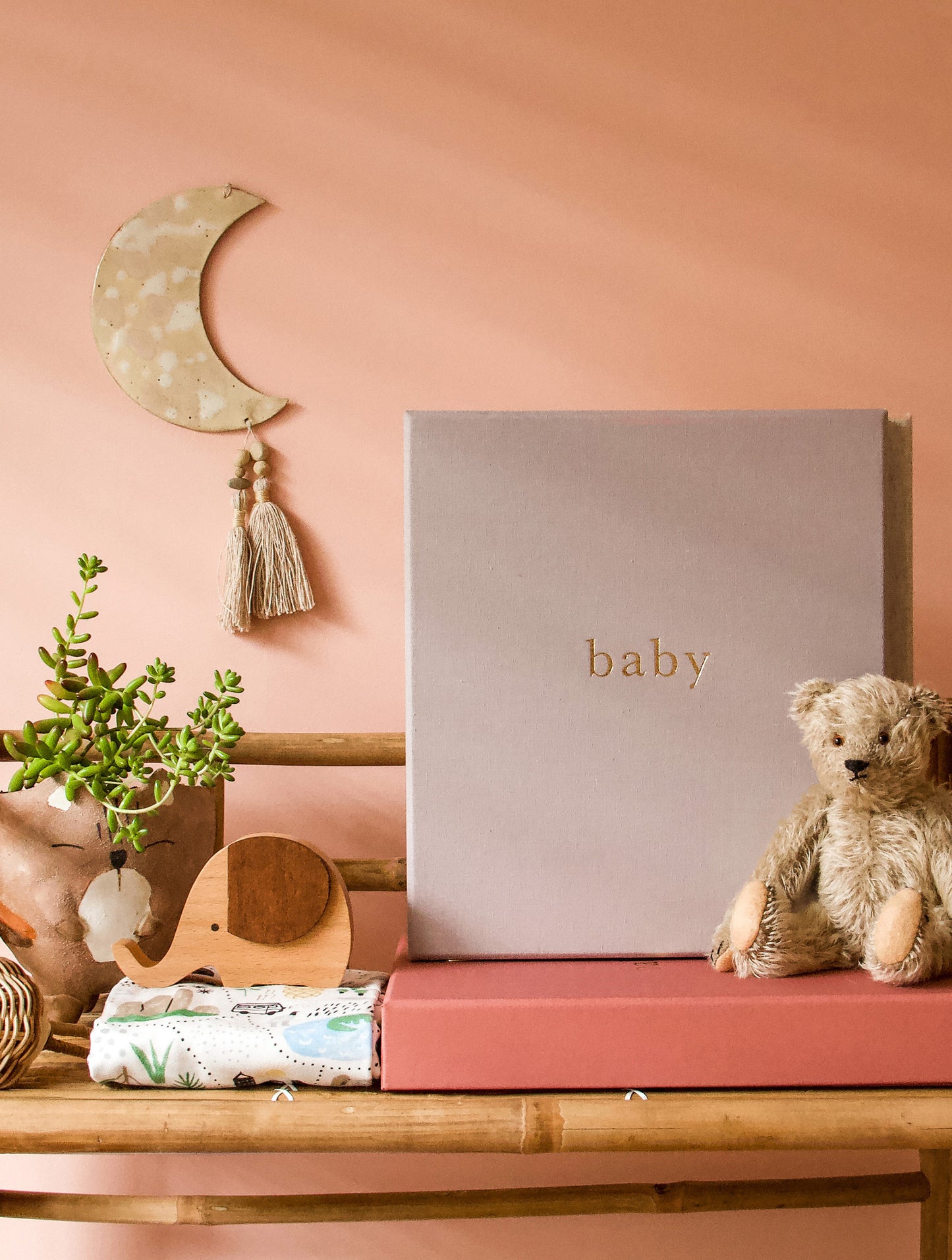 Baby - Your First Five Years Keepsake Box and Journal - Grey