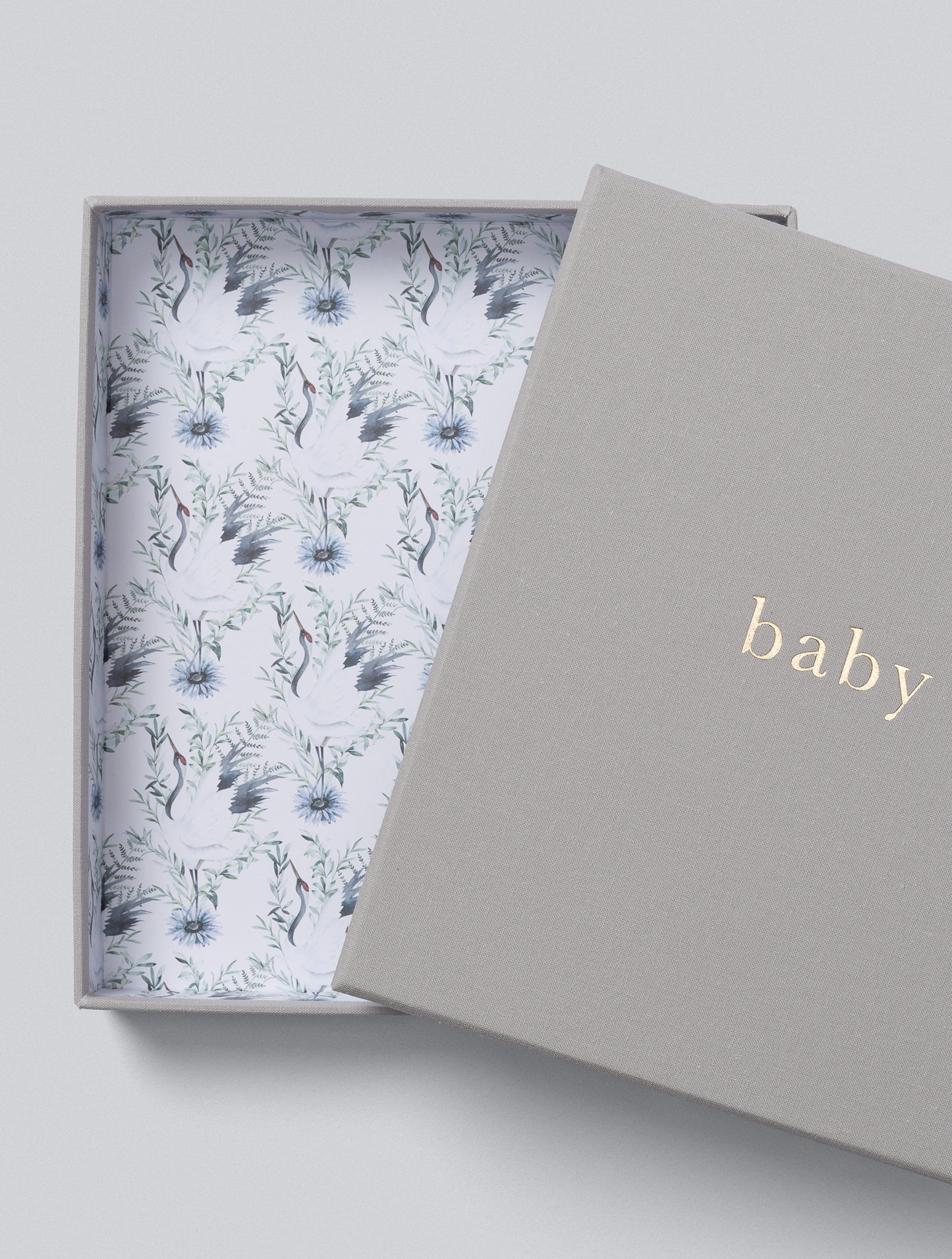Baby - Your First Five Years Keepsake Box and Journal - Grey