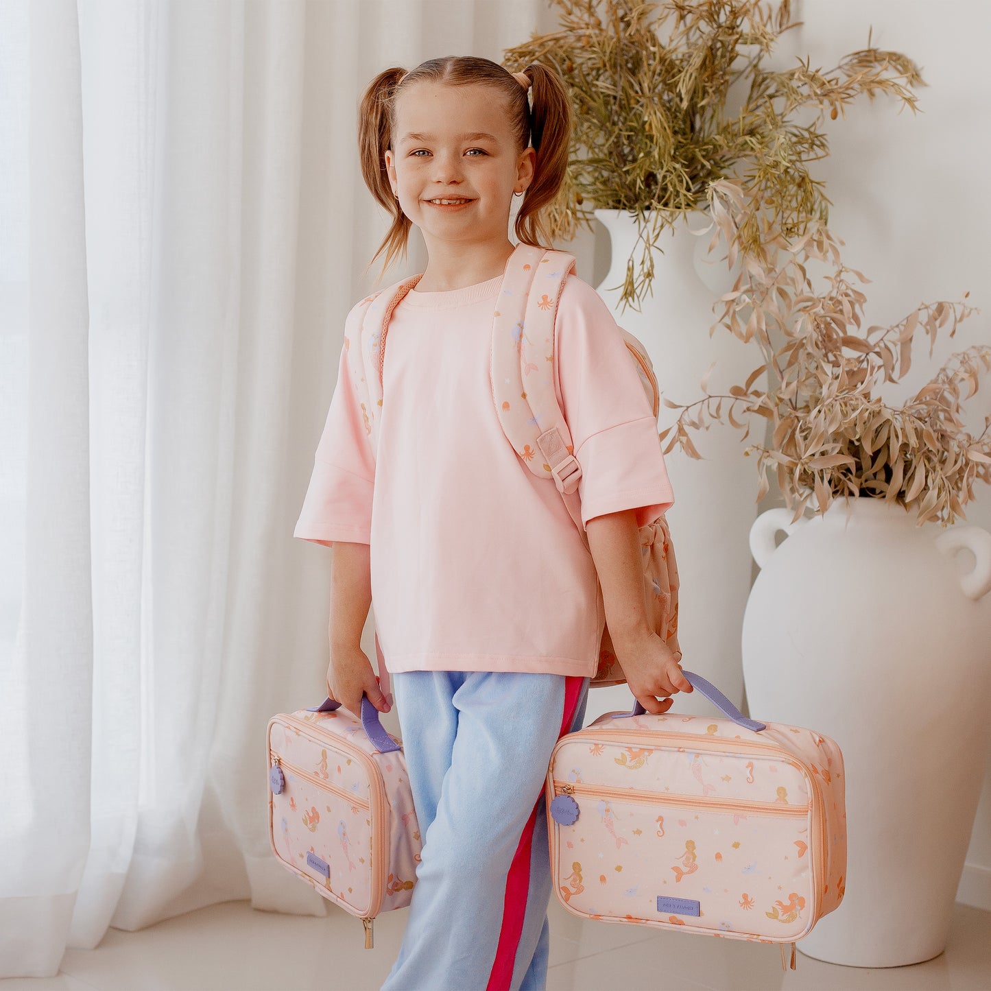 Large Lunch Bag - Mermaids