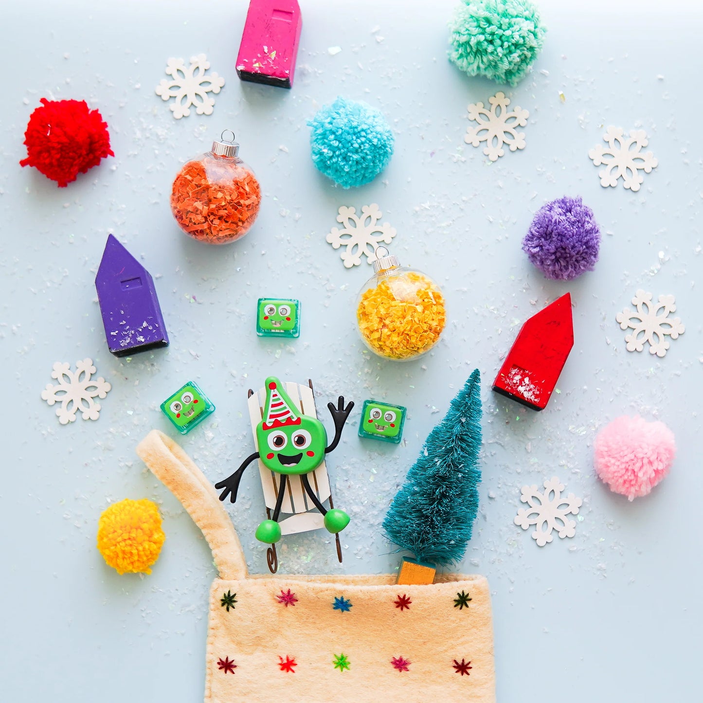 Glo Pal Cubes - Christmas Limited Edition