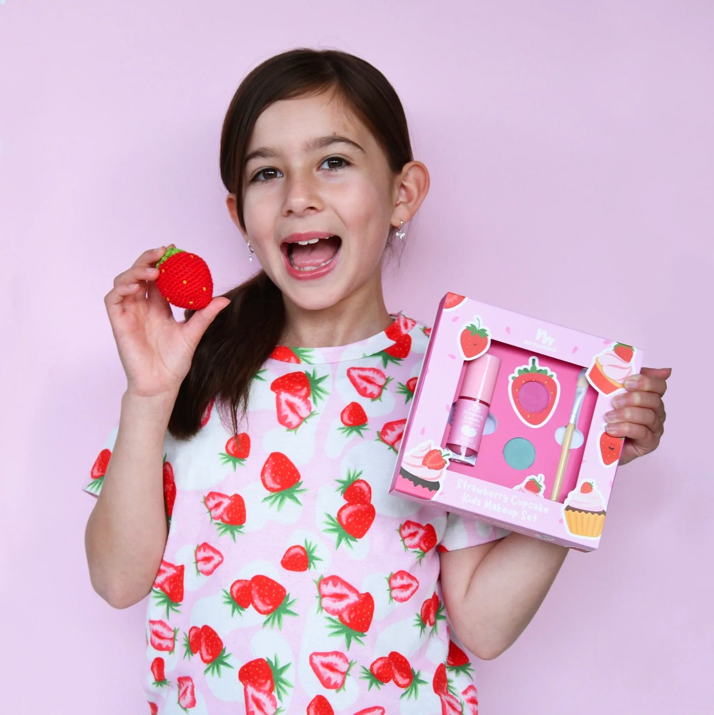 Natural Kids Makeup Gift Set - Strawberry Cupcake
