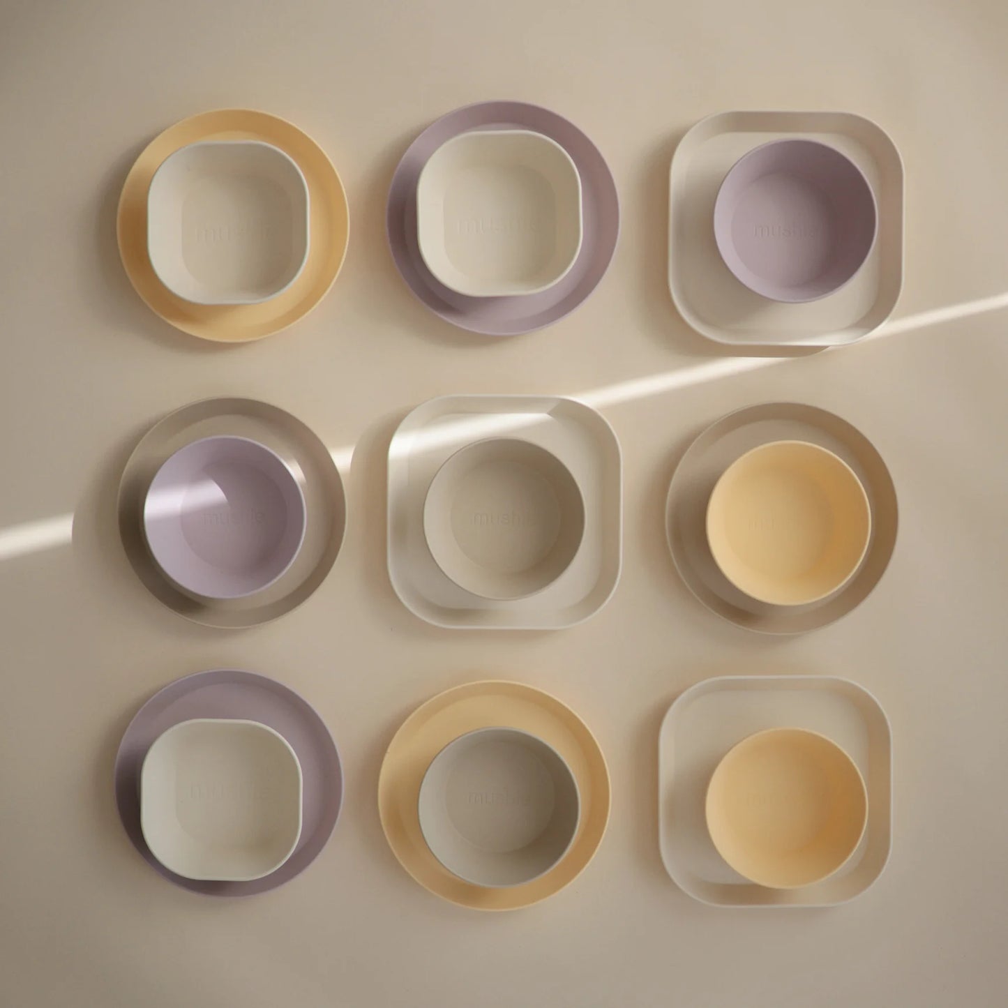 Round Dinner Plate 2 pack - Soft Lilac