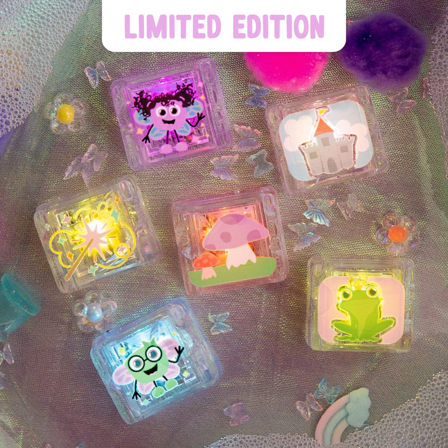 Glo Pal Cubes - Fairy - 6 Pack Limited Edition