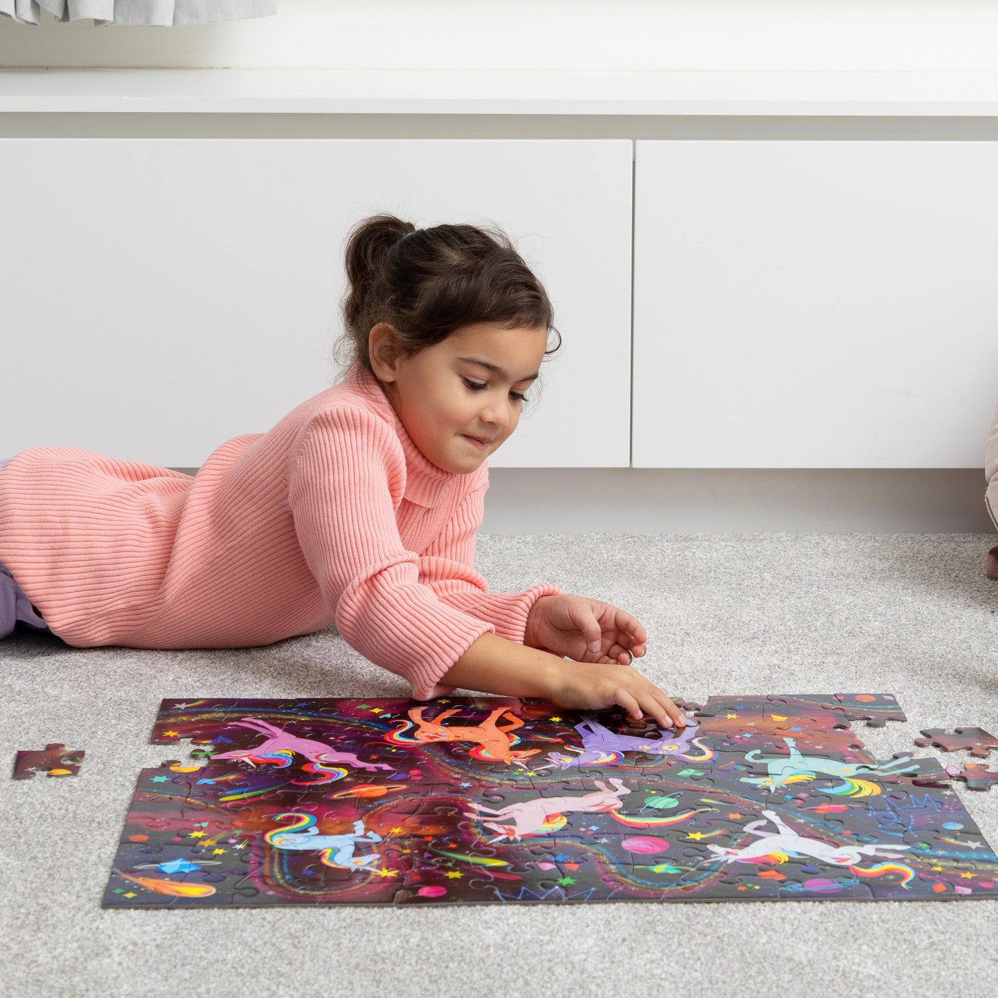 Foil Puzzle 100 pc - Unicorn Galaxy
