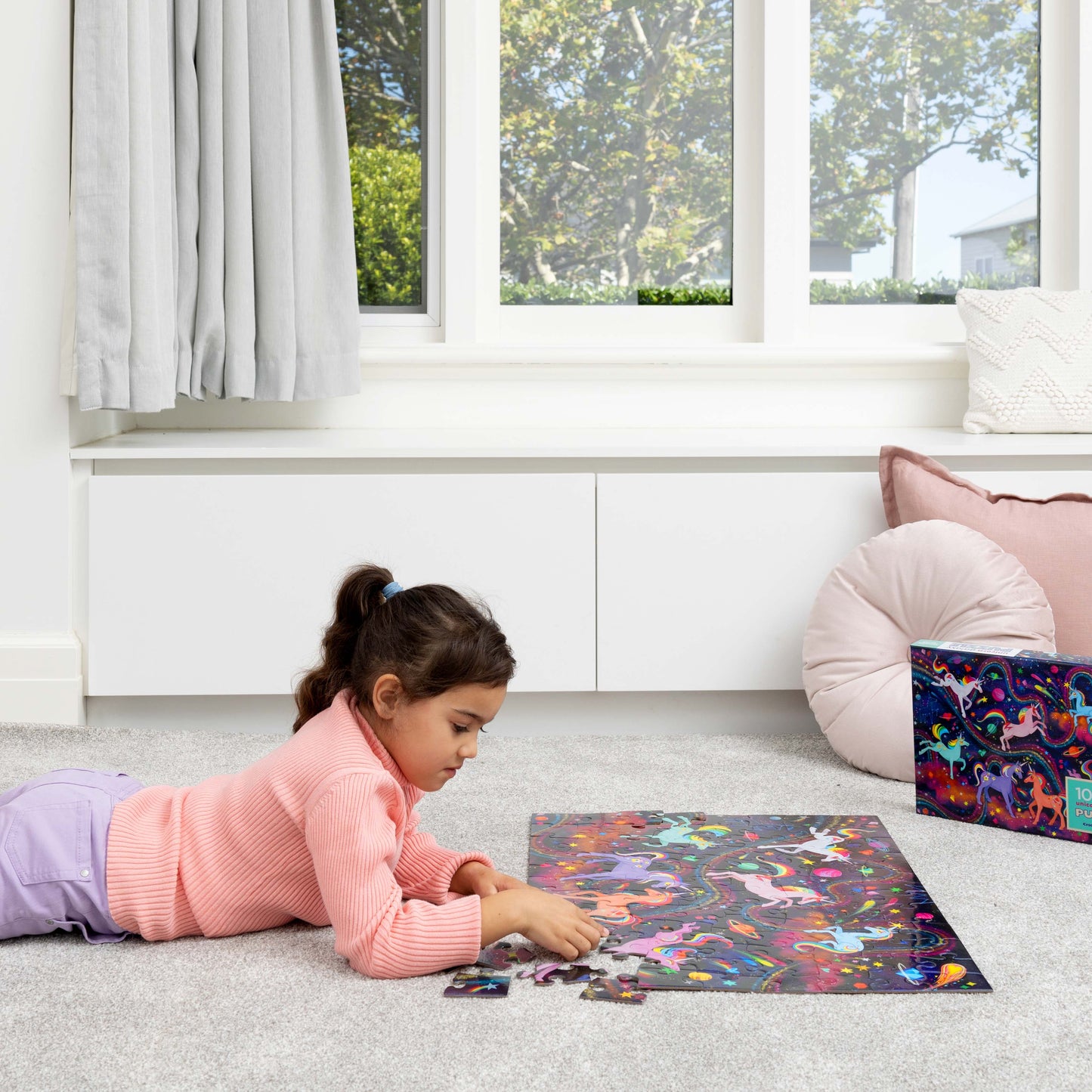 Foil Puzzle 100 pc - Unicorn Galaxy
