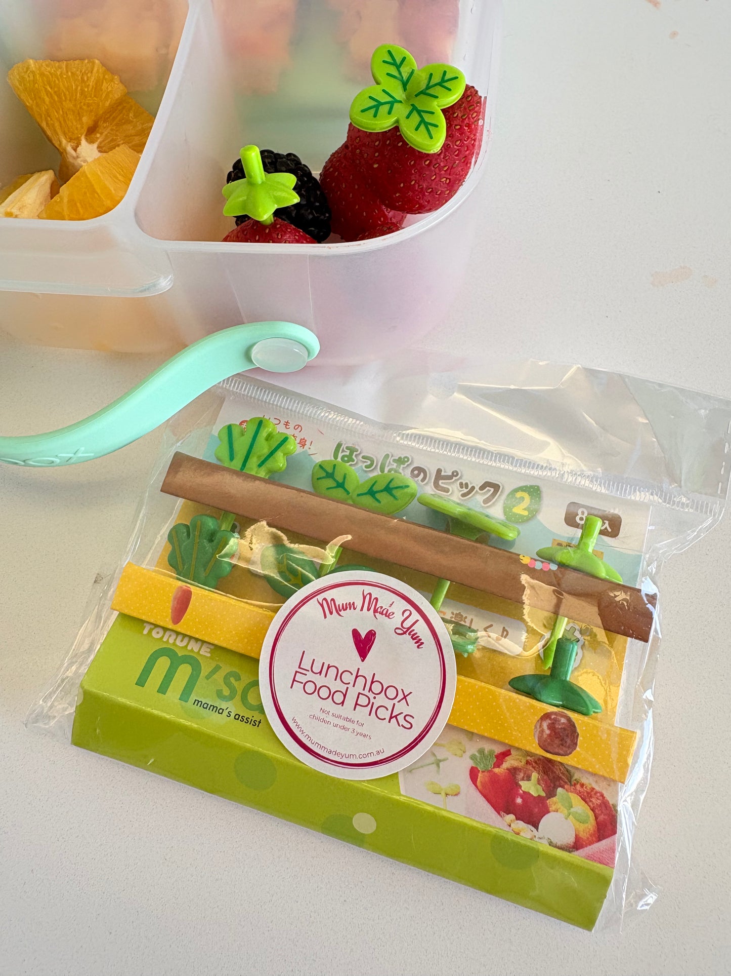 Food Picks - Four Leaf Clover - 8 piece