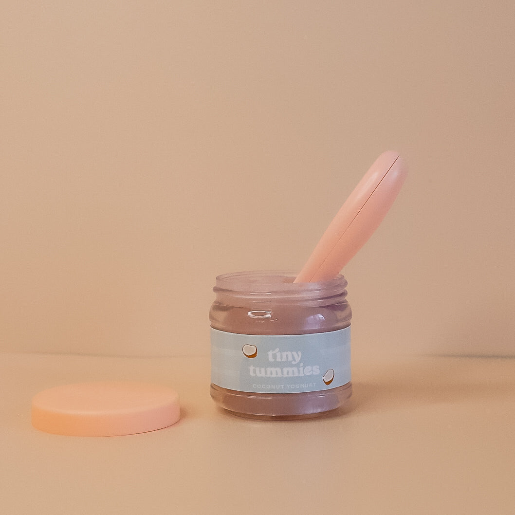 Tiny Tummies Coconut Yoghurt Food Jar and Spoon